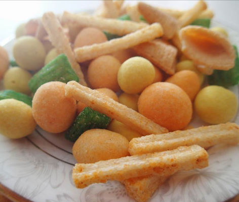 خرید خوب خوشمزه بهترین قیمت مخلوط کراکر برنج چینی با آجیل اسنک کراکر ترد مثلث بدون گلوتن online manufacture