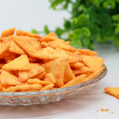 خرید کراکر برنج ذرت مثلثی اسنک محبوب بیسکویت های طعم دار OEM ترد online manufacture