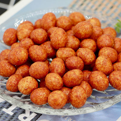 خرید اسنک بادام زمینی با روکش پخته شده BRC تایید شده با طعم فلفل تند تند online manufacture