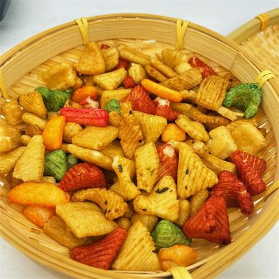 خرید کراکر ترد برنج پف کرده OEM در تولیدکنندگان چینی اسنک فله online manufacture