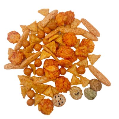 خرید کریکر های مخلوط برنج خوشمزه - بسته 200 گرم با پنج طعم و بادام زمینی، خیس و تمام طبیعی online manufacture