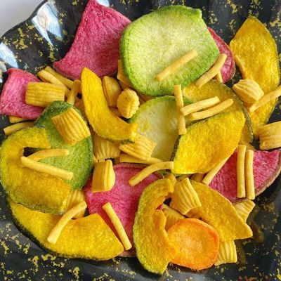 قیمت خوب میوه های خشک طعم میگو، سبزیجات مخصوص اسنک های OEM گواهی BRC آنلاین