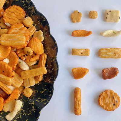 قیمت خوب سوسیس سویا چیلی کراکر برنجی OEM بسته بندی کراکر مخلوط برنج ژاپنی آنلاین