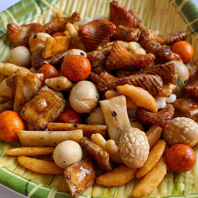 قیمت خوب سرویس سفارشی بادام زمینی مخلوط کراکر برنج در دمای بالا آنلاین