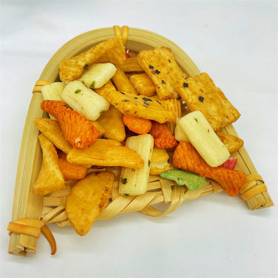 قیمت خوب کراکر ترد برنج پف کرده OEM در تولیدکنندگان چینی اسنک فله آنلاین