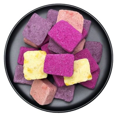 قیمت خوب يوجورت خوشمزه ي منجمد خشک شده يگورت کم کالري توت فرنگي طعم دار 50 گرم براي جعبه ناهار بچه ها آنلاین