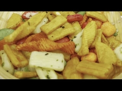 کراکر ترد برنج پف کرده OEM در تولیدکنندگان چینی اسنک فله